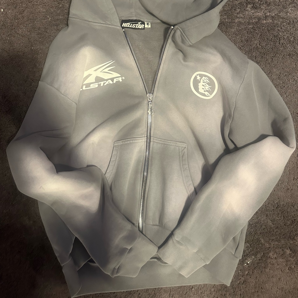 Hellstar Zip Up 'Grey'